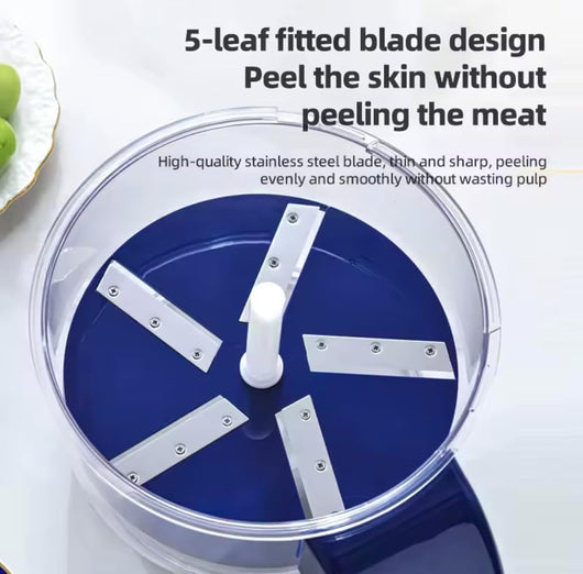 PeelPro™ 2 in 1 Automatic Peeling Machine – Small Electric Rechargeable Fruit & Veggie Peeler