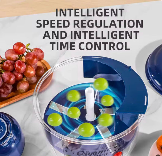 PeelPro™ 2 in 1 Automatic Peeling Machine – Small Electric Rechargeable Fruit & Veggie Peeler